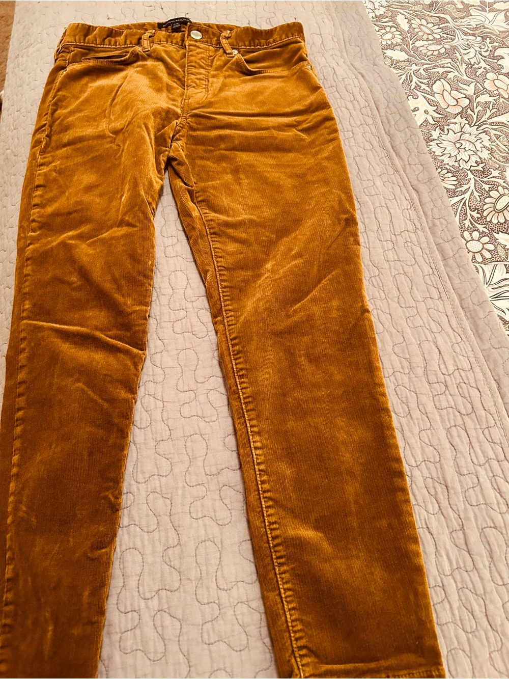 Banana Republic | Women’s Slim Corduroy Jeans in Brownish Mustard | size 8/29P